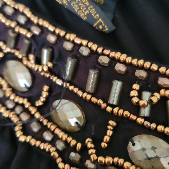 Grace Elements Women Shirt Size XXL Beaded Front from arm to arm See Comments - Picture 8 of 8